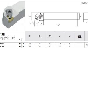 DTJN NT-DTJNR/L2525M16X
