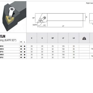 MTJN NT-MTJNR/L2525M16